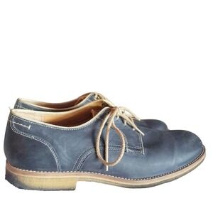 J&M Est.1850 Men's Sized 10.5 M DARK BLUE LEATHER